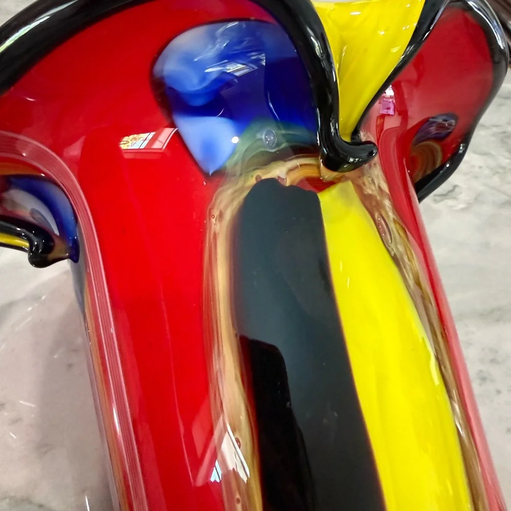 Murano vibrant handblown